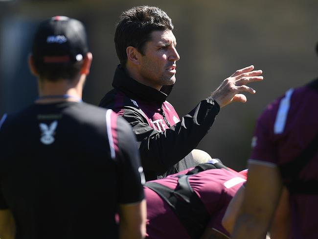 Manly Sea Eagles coach Trent Barrett won’t be rushed on signing a new playmaker.