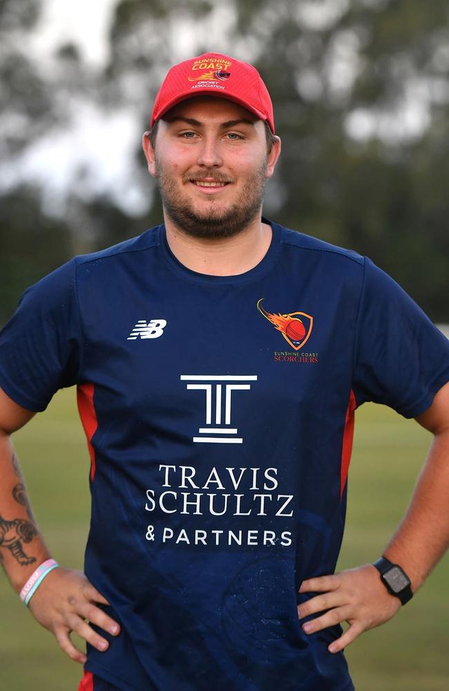 Sunshine Coast Scorchers player Cody Pyne. Picture: Warren Lynam Photography.