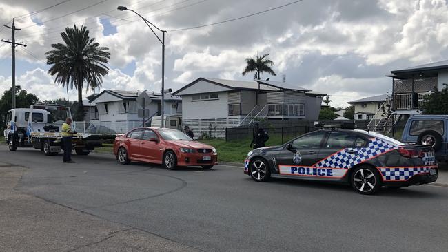 A person has been taken into police custody after being apprehended in a stolen car. Photo: Keagan Elder