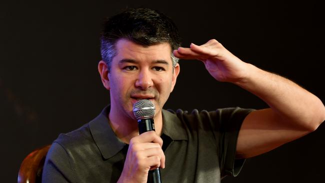 Uber boss Travis Kalanick has resigned. Picture: Money Sharma