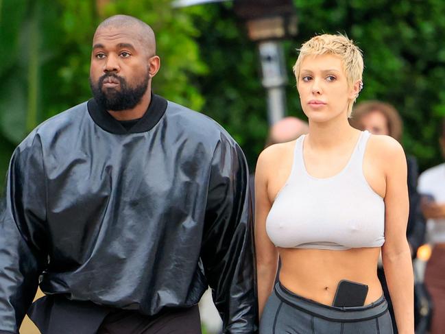 LOS ANGELES, CA - MAY 13: Kanye West and Bianca Censori are seen on May 13, 2023 in Los Angeles, California.  (Photo by Rachpoot/Bauer-Griffin/GC Images)