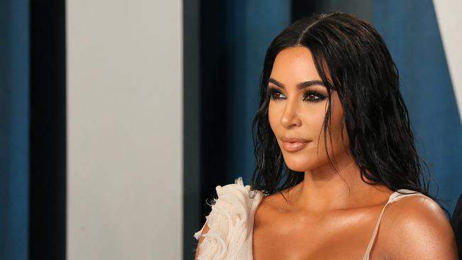 TikTok thinks they’ve caught Kim K out in another editing lie. Picture: Jean-Baptiste Lacroix / AFP