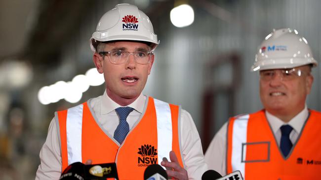 NSW Premier Dominic Perrottet said he’d had enough of the RTBU’s ongoing industrial action. Picture: NCA NewsWire / Damian Shaw