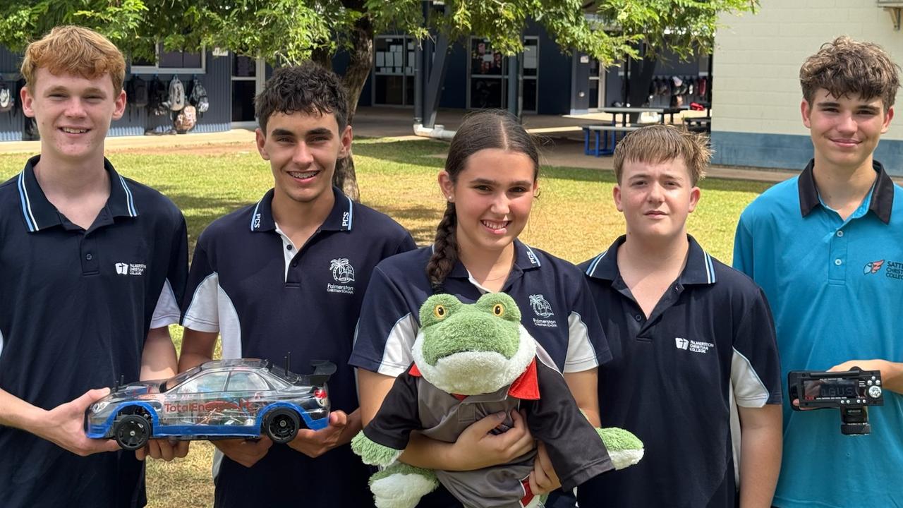 Total Surge NT: Jack O’Kane, Angelo Kammas, Hannah Ezzy, Adam Harley, Cooper Rykers. Picture: Supplied
