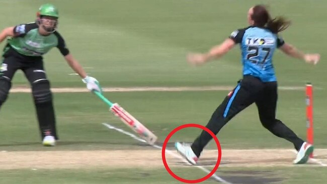 You can't be stumped on a no ball. Photo: Fox Sports