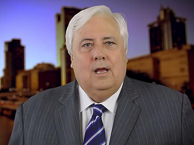 Clive Palmer’s business entities provided almost 90 per cent of the Palmer United Party’s donations.