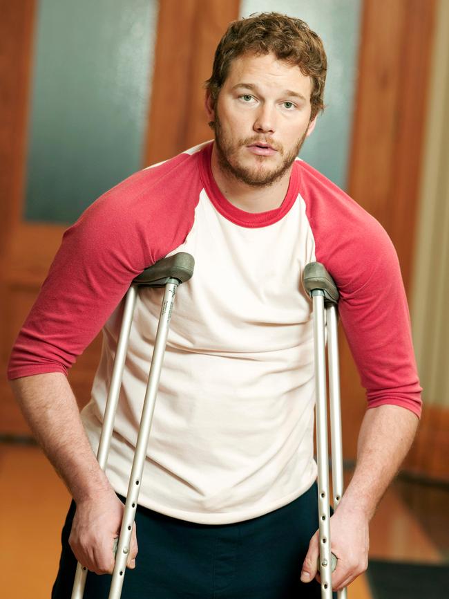 Chris Pratt in Parks and Rec.