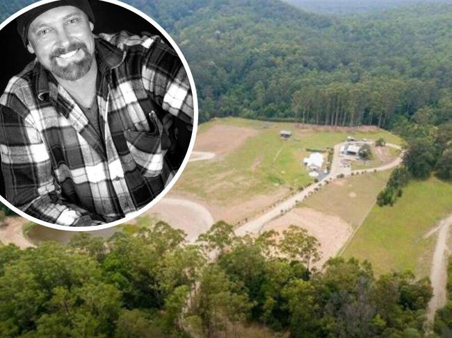 Real estate yarn about TV presenter Cliff Guy's property sale in Nana Glen NSW