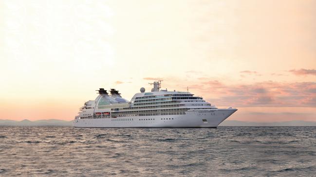 Seabourn Sojourn accommodates about 400 passengers and 345 crew.