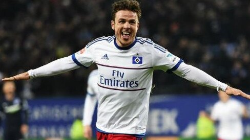 Nicolai Muller back min his time with Hamburg.