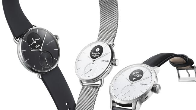 The Withings ScanWatch will feature medical-grade heart monitoring when it is released in Australia in 2020.