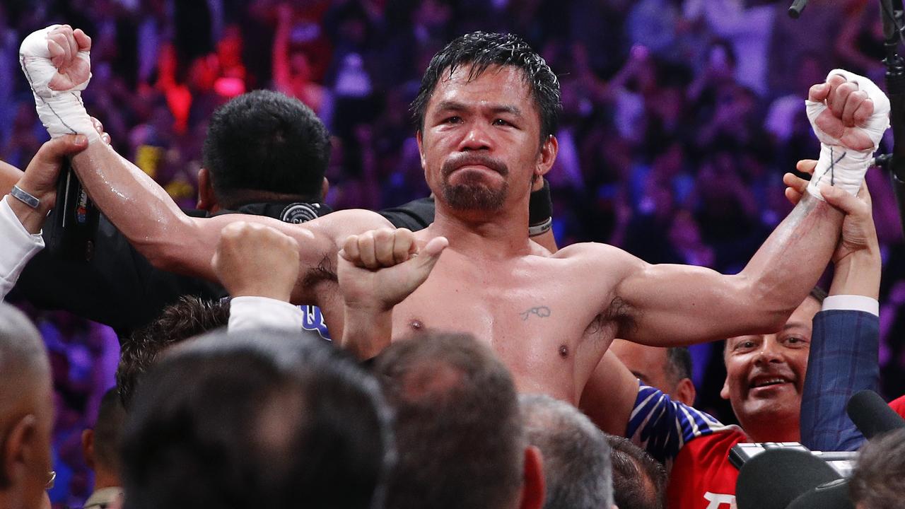 Manny Pacquiao is ageless.