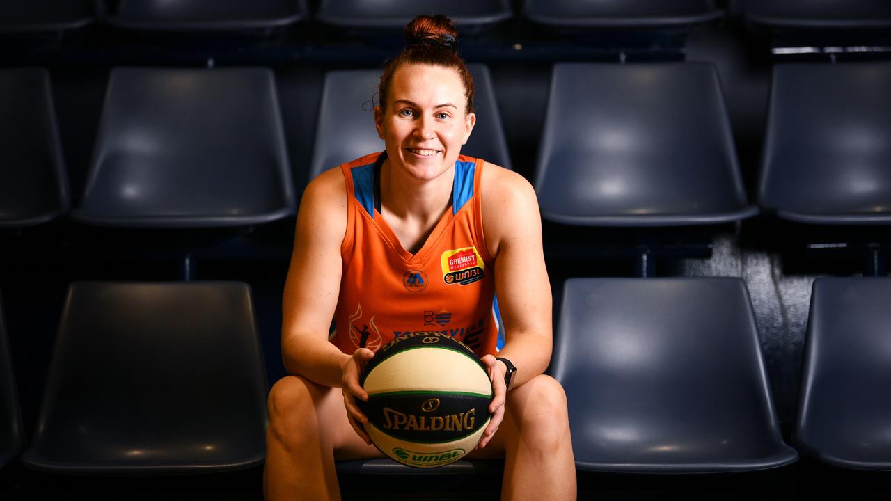 Fired Up; Former Townsville Fire Guard Kate Gaze. Picture: Alix Sweeney