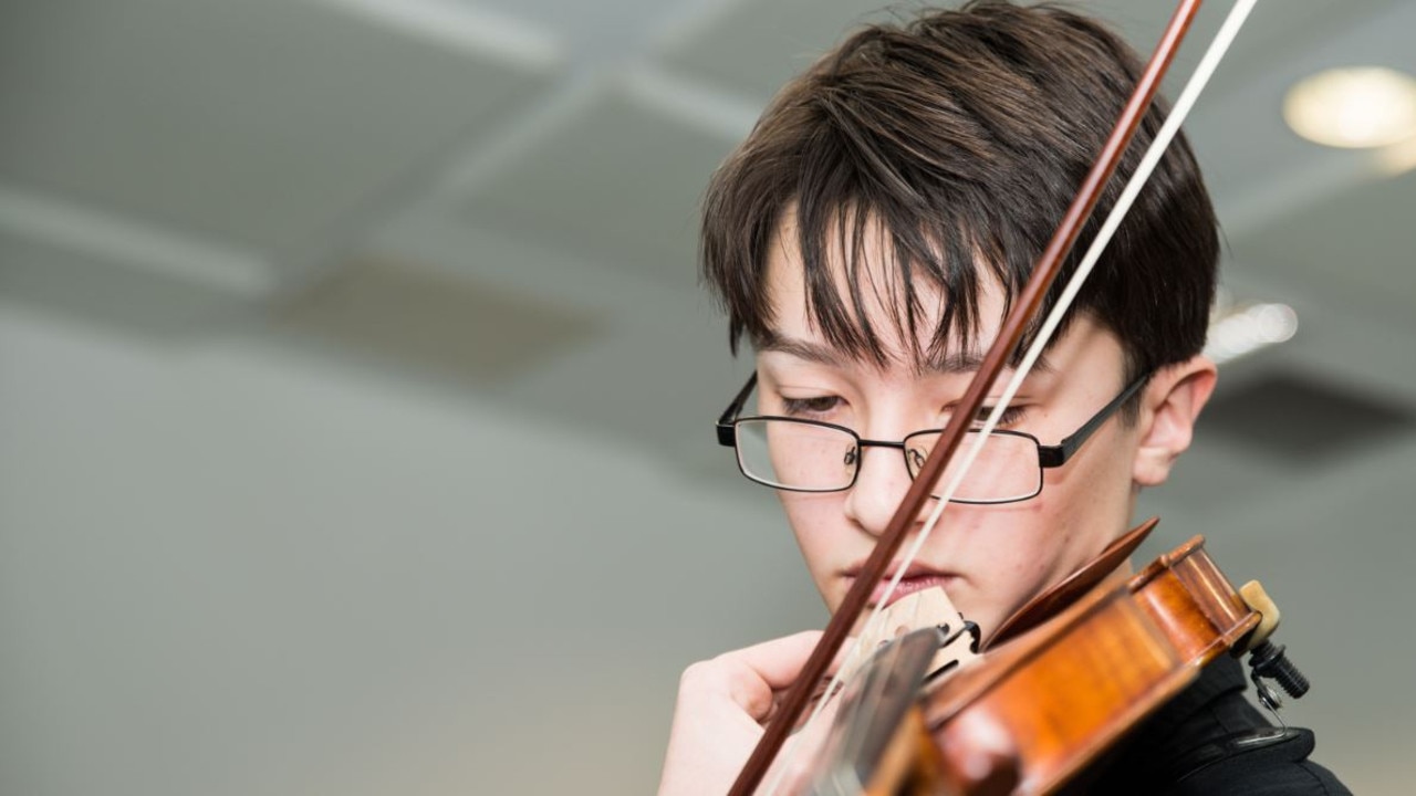 A soloist in the strings, wind and brass section at the Gold Coast Eisteddfod. Picture supplied by Pru Wilson Photography.