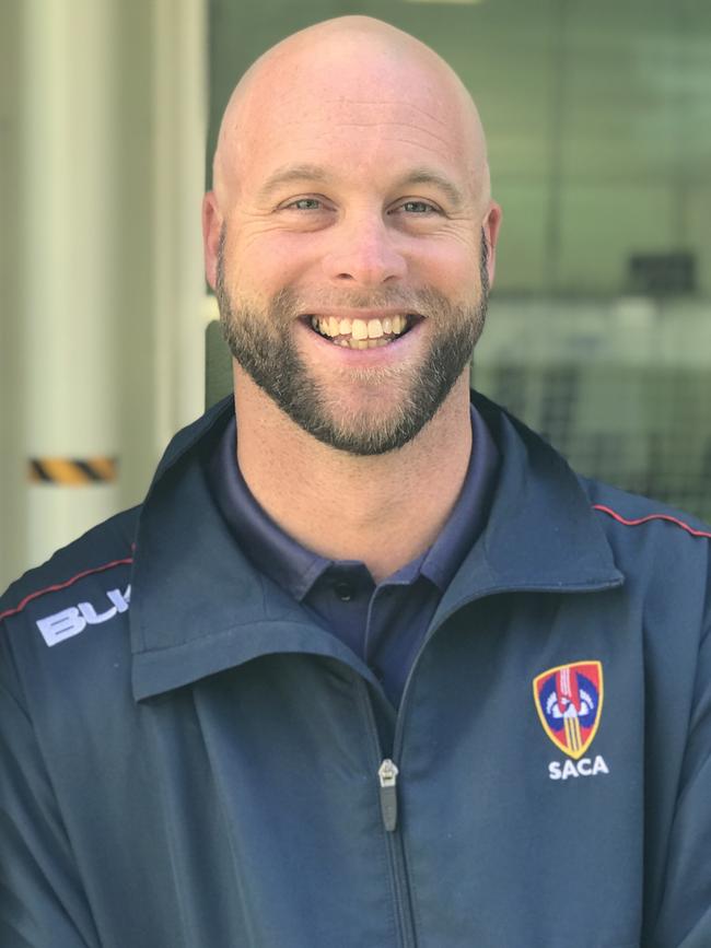 SA women’s cricket coach Luke Williams, who coaches both Adelaide Strikers in the WBBL and SA Scorpions in the WNCL. Picture: SUPPLIED