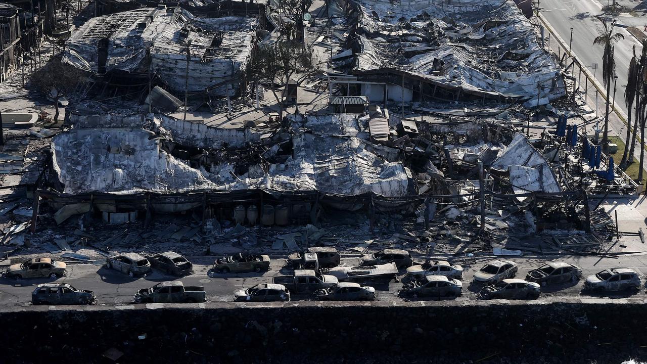 Dozens of people were killed and thousands displaced after a wind-driven wildfire devastated the town of Lahaina. Picture: Justin Sullivan / Getty Images North America / Getty Images via AFP)