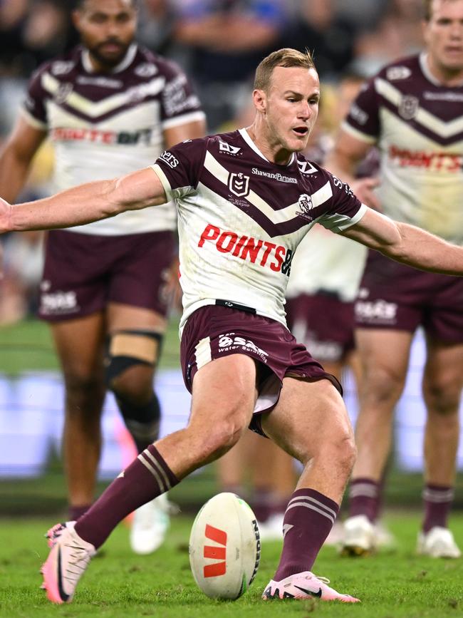 Manly’s golden point thriller had hearts racing, some more than others. Picture: NRL Photos