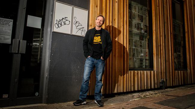 Ilya Lawson’s planned comedy club – called Laugh Lounge – will be in Lindes Lane, just off Rundle Mall. Picture: Morgan Sette