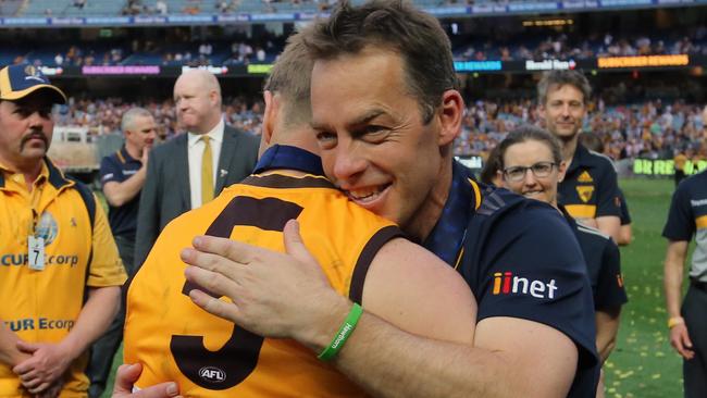 Sam Mitchell’s manager says the Hawks champ was blindsided by Clarkson’s suggestion. Picture: Alex Coppel