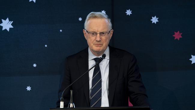 Reserve Bank governor Philip Lowe. Picture: Monique Harmer