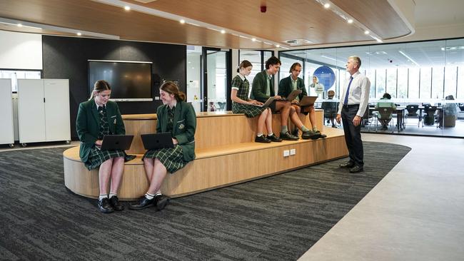 Westminster School‘s new innovation hub is also part of the redevelopment. Picture: Mike Burton