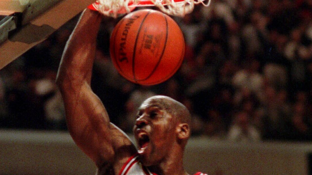 Michael Jordan scored 38 points in the game.