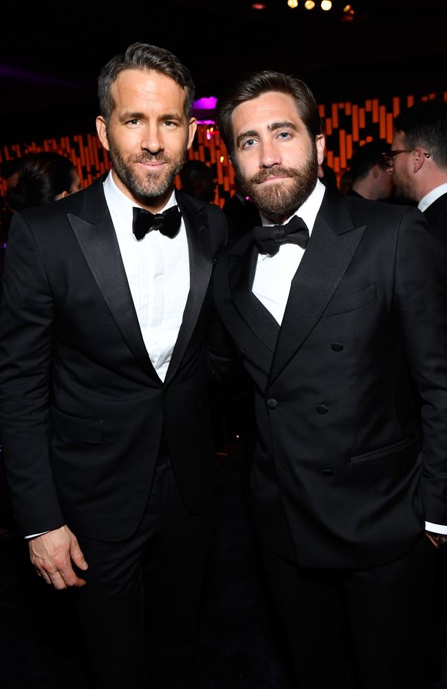 Making Life was a non-stop laugh for Gyllenhaal, largely due to his new best mate Ryan Reynolds. Picture: Matt Winkelmeyer/Getty Images