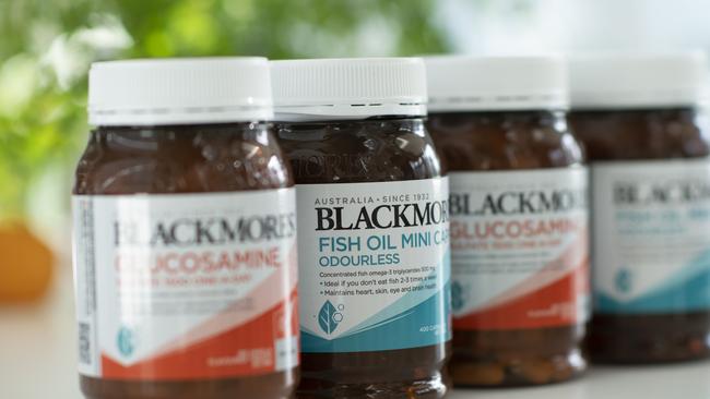 Blackmores supplements sales are growing overseas.