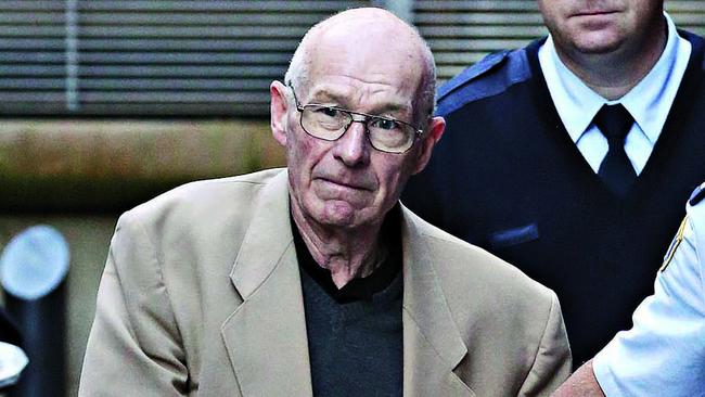 Disgraced former New South Wales detective Roger Rogerson is now in jail for life for murdering 20-year-old drug dealer Jamie Gao. Picture: Adam Yip