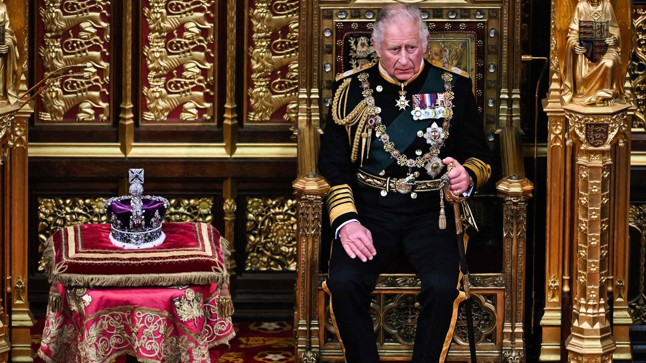 Prince Charles during the State Opening of Parliament on May 10. Picture: Ben Stansall / POOL / AFP.