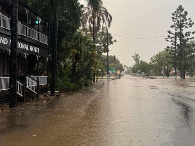 Flooding in Laidley following Cyclone Alfred. Picture: Supplied