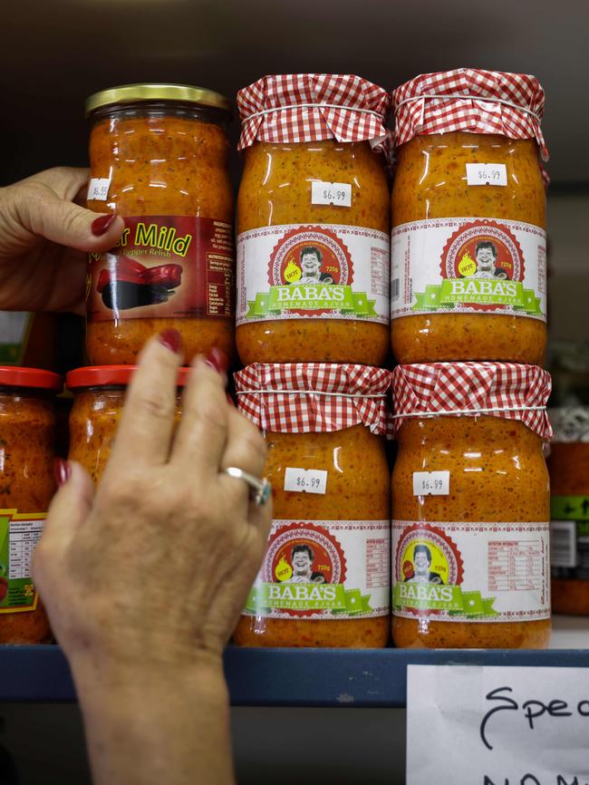 The specialty supermarket offers a brilliant selection of Serbian items. Picture: Nicole Cleary