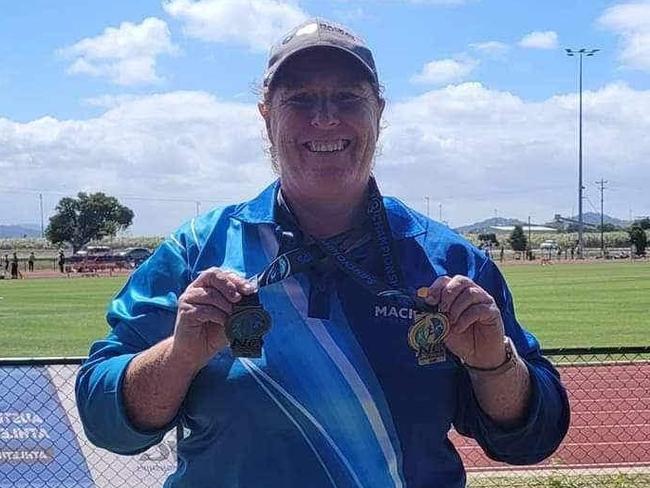 Mackay Athletics Club's Tammy Meyer, who picked up three PBs. Picture: Supplied.