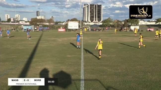 REPLAY: Premier Invitational - Gold Coast Football - Magic United Blue vs Moreton Bay (U14/15 Girls)