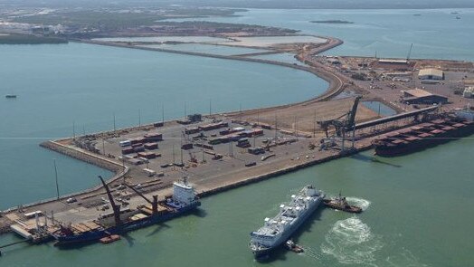 The Port of Darwin.