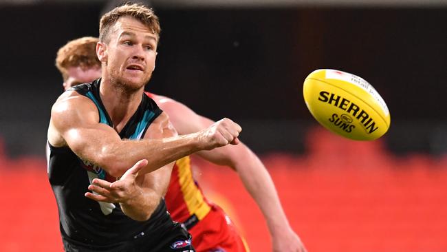 Robbie Gray in action in round one. Picture: AAP Image/Darren England.