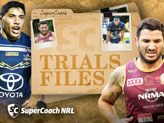 SuperCoaches have plenty to watch in the final weekend of trials.