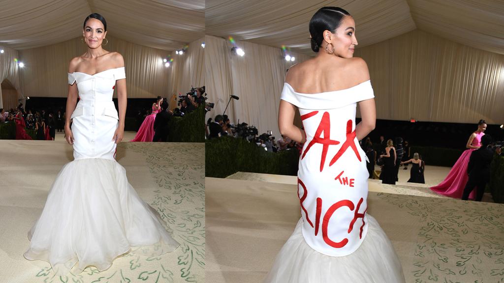 tax the rich met gala