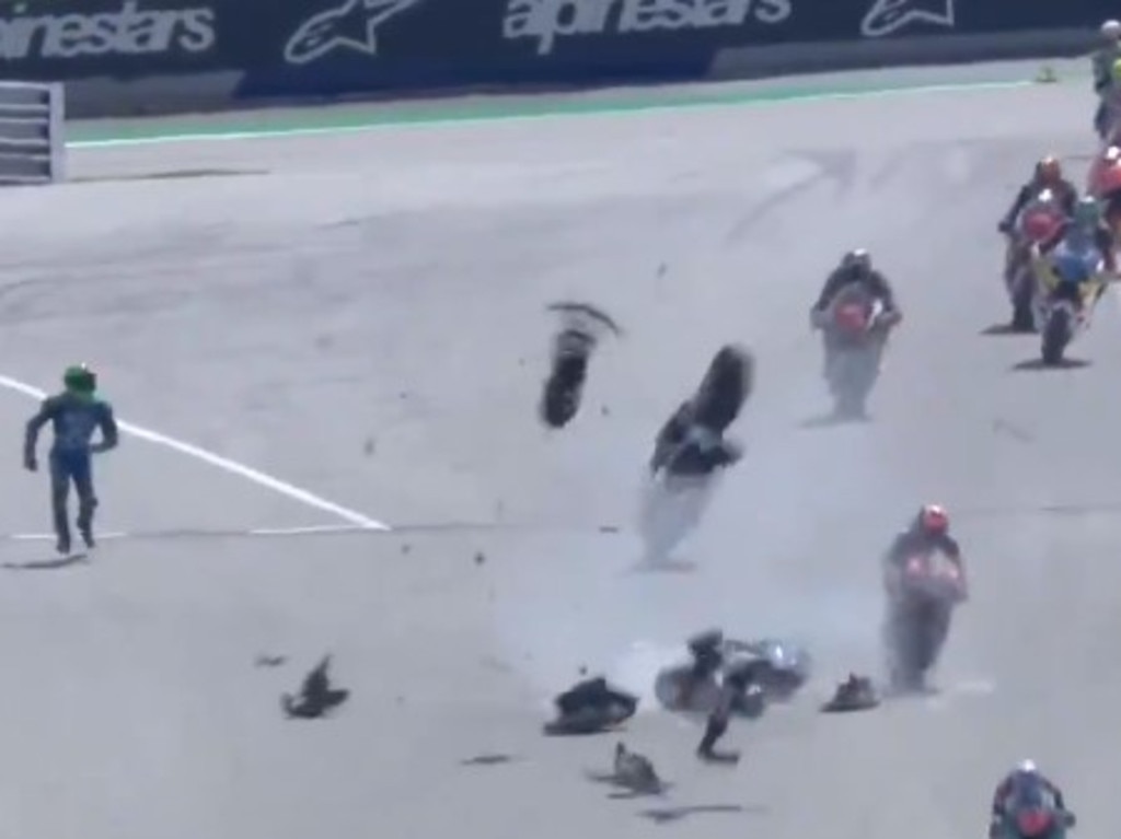 Moto2, MotoGP 2020: Horror crashes shock motorsport world in Austrian ...