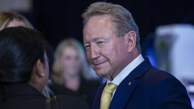 Andrew Forrest, during the Fortescue AGM in Perth. We’re sure he doesn’t mind a biscuit, either.