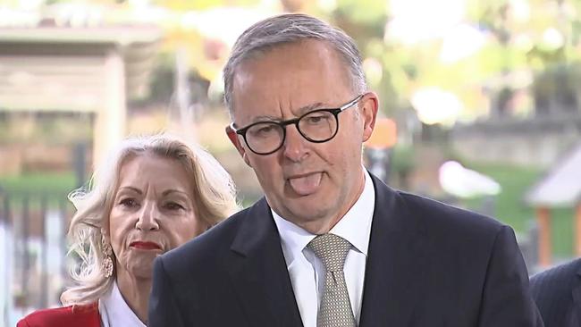 Anthony Albanese has ‘invited a debate about his economic competence’. Picture: Sky News