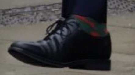 Prime Minister Anthony Albanese has worn a pair of South Sydney Rabbitohs socks to the coronation of King Charles.