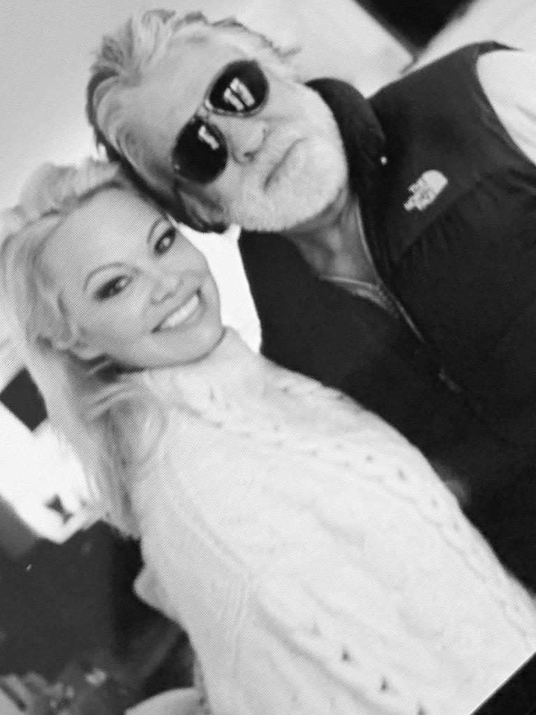 Anderson was married to Jon Peters in January 2020, before they divorced 12 days later. Picture: Pamela Anderson/Instagram