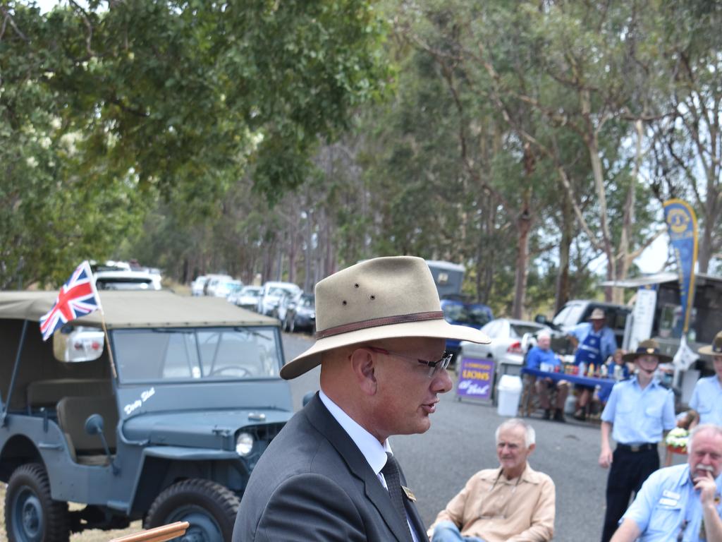 Federal shadow minister for Veteran's Affairs Shayne Neumann was one of the guest speakers at the event