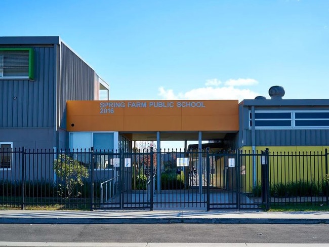 Spring Farm School in the Camden area of NSW. Picture: Supplied