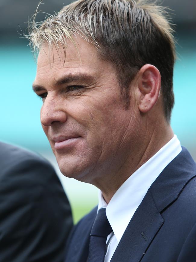 Shane Warne. Picture: Richard Dobson.