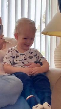 Little boy heartbroken when he realises it's not his birthday