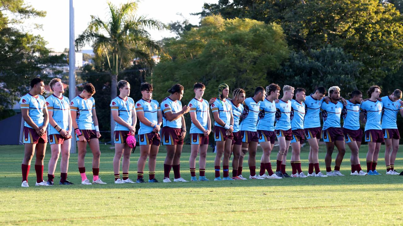 The Langer Trophy Rugby league, the teams are Keebra Park SHS v Wavell SHS, at Wavell SHS, on Wednesday 19th July 2023 - Photo Steve Pohlner