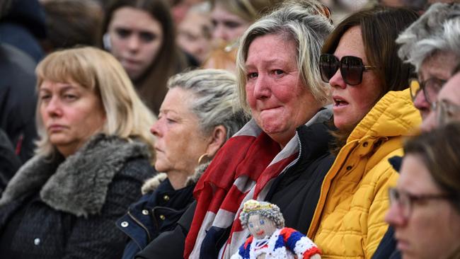 It is hard for many in Australia to fathom the depth of genuine affection and loss that the Brits feel for their Queen. Picture: AFP