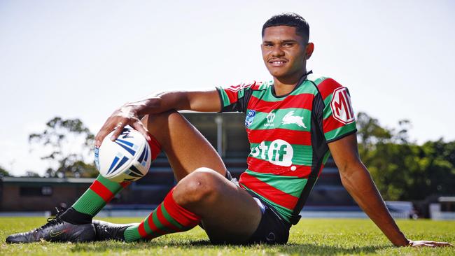 Rabbitohs SG Ball player Tyrone Munro will start at fullback in their clash with the Knights. Picture: Sam Ruttyn